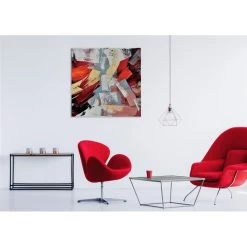 Agave Quadro Connessione Di Colori 100×100cm