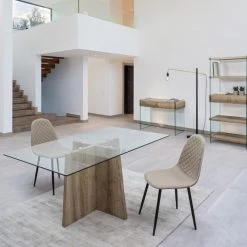 Andrea Tavolo Salotto Kenya Cross 6 Posti