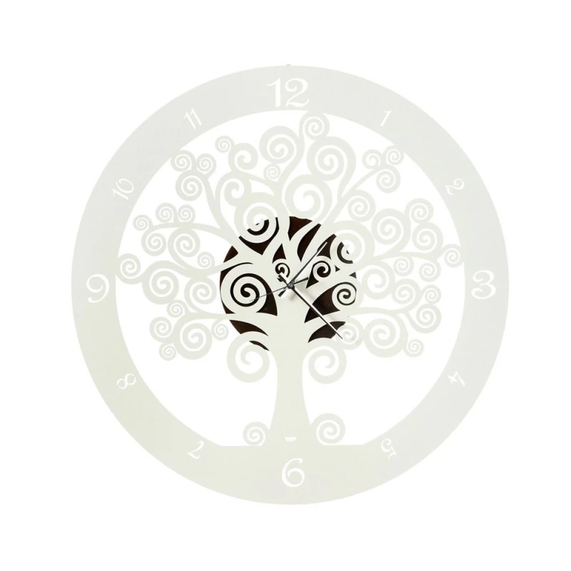 Orologio Albero Della Vita Grande Avorio E Bronzo 3 Orologio Albero Della Vita Grande Avorio E Bronzo