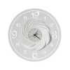 Orologio Ariel Piccolo Bianco Marmo -Negozio Di Mobili arti e mestieri orologio ariel piccolo bianco marmo