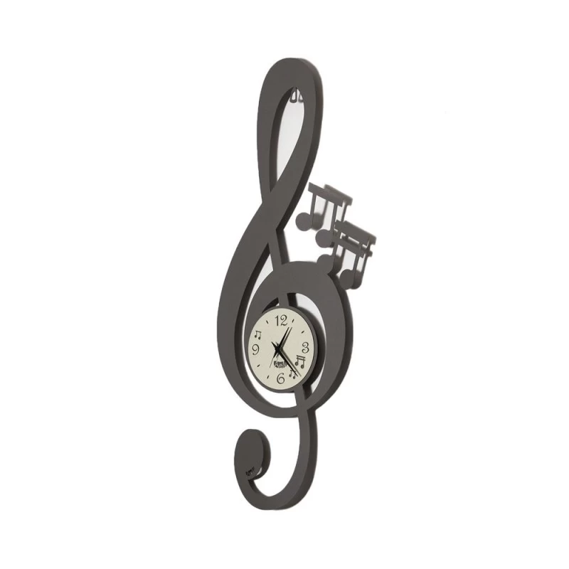 Orologio Chiave Musicale Ardesia 3 Orologio Chiave Musicale Ardesia