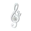 Orologio Chiave Musicale Bianco 1 Orologio Chiave Musicale Bianco -Negozio Di Mobili arti e mestieri orologio chiave musicale bianco