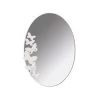 Specchio Ovale Butterfly Bianco -Negozio Di Mobili arti e mestieri specchio ovale butterfly bianco