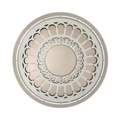 Specchio Rosone Sabbia Avorio