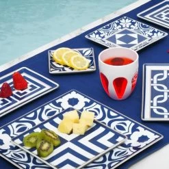 Piatto Quadrato Gourmet Infinity Mini 15x15cm