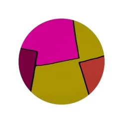 Sottopiatto Cachemire Verde Diametro 34 Cm