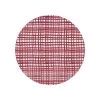 Sottopiatto Righe Rosse Diametro 34 Cm