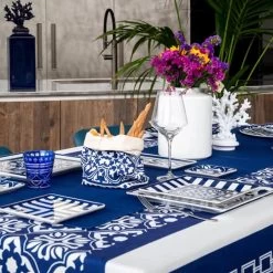 Vaso Potiche Infinity Corallo Bianco Grande 17x50cm