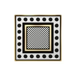 Vassoio Gourmet Optical Quadrato 17x17cm