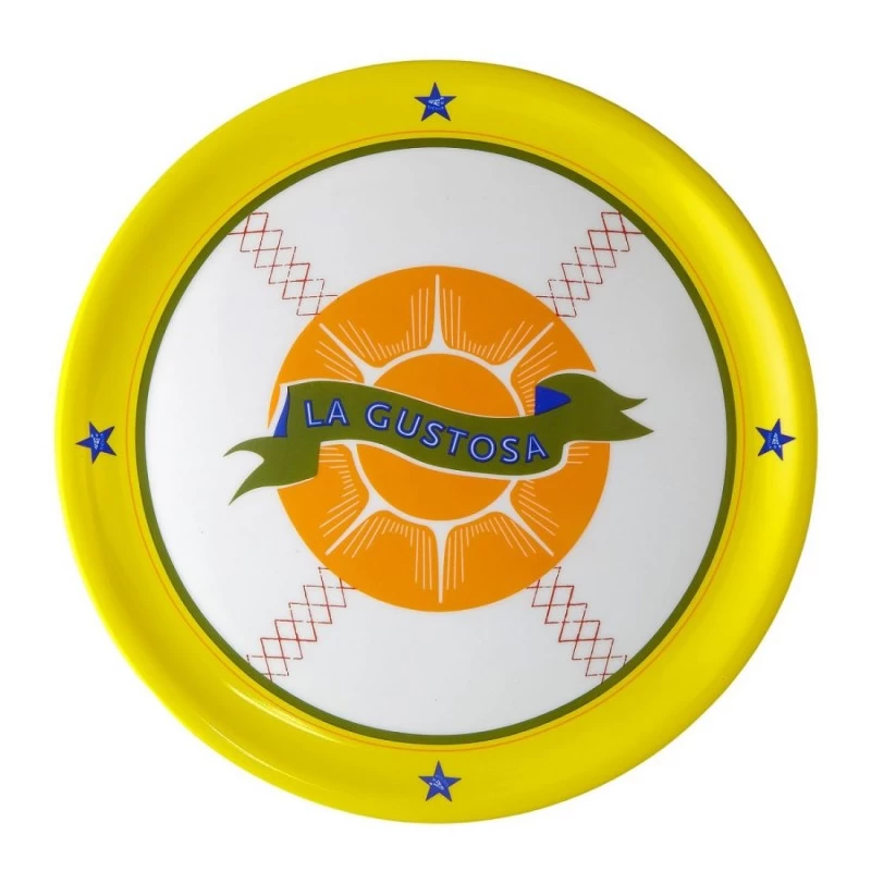 Piatto Pizza La Gustosa - Bel Paese 3 Piatto Pizza La Gustosa - Bel Paese