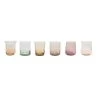 Set 6 Tumbler Ambra/rosa -Negozio Di Mobili bitossi set 6 tumbler ambrarosa