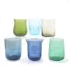 Set 6 Tumbler Texture Blu/verde -Negozio Di Mobili bitossi set 6 tumbler texture bluverde