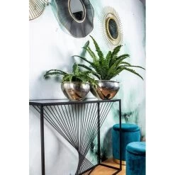 Consolle Espiral Nera 107x30cm -Negozio Di Mobili bizzotto consolle espiral nera 107x30cm 2