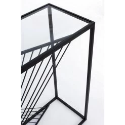 Consolle Espiral Nera 107x30cm