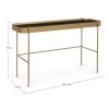 Consolle Rashida Oro 120x43 -Negozio Di Mobili bizzotto consolle rashida oro 120x43