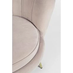 Divano A Conchiglia 2 Posti Giliola Grigio Chiaro -Negozio Di Mobili bizzotto divano a conchiglia 2 posti giliola grigio chiaro 3