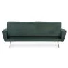 Divano Letto Johnny In Velluto Verde Scuro 2 Divano Letto Johnny In Velluto Verde Scuro -Negozio Di Mobili bizzotto divano letto johnny in velluto verde scuro