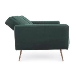 Divano Letto Johnny In Velluto Verde Scuro -Negozio Di Mobili bizzotto divano letto johnny in velluto verde scuro 6