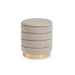 Pouf Contenitore Darina Beige Grande H44cm -Negozio Di Mobili bizzotto pouf contenitore darina beige grande h44cm 2
