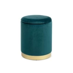 Pouf Contenitore Polina Navyus Grande H45cm -Negozio Di Mobili bizzotto pouf contenitore polina navyus grande h45cm 2