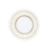 Specchio Rotondo Oralie Con Raggi Oro Ø60cm