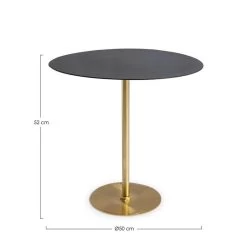 Tavolino Desur Oro E Nero H52cm -Negozio Di Mobili bizzotto tavolino desur oro e nero h52cm 3