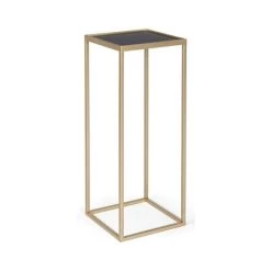 Tavolino Quadrato Nucleos Oro Grande H75cm -Negozio Di Mobili bizzotto tavolino quadrato nucleos oro grande h75cm 3