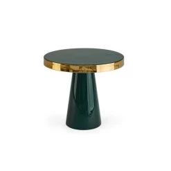 Tavolino Tondo Nandika Verdone Ø41x37cm