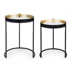 Tavolino Tondo Nucleos Grande H66cm -Negozio Di Mobili bizzotto tavolino tondo nucleos grande h66cm 4