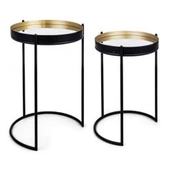 Tavolino Tondo Nucleos Piccolo H59cm -Negozio Di Mobili bizzotto tavolino tondo nucleos piccolo h59cm 5