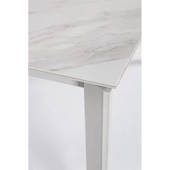 Tavolo Allungabile Briva Bianco E Grigio Chiaro 160-220x90cm -Negozio Di Mobili bizzotto tavolo allungabile briva bianco e grigio chiaro 160 220x90cm 4
