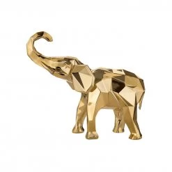 Elefante Oro Modern Animal 11x9cm