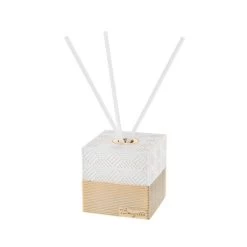 Profumatore Ambiente Quadrato Oro 6,5cm