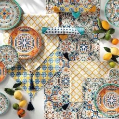 Runner Medicea A Punta Con Nappina 45x140cm 12 Runner Medicea A Punta Con Nappina 45x140cm -Negozio Di Mobili brandani runner medicea a punta con nappina 45x140cm 2