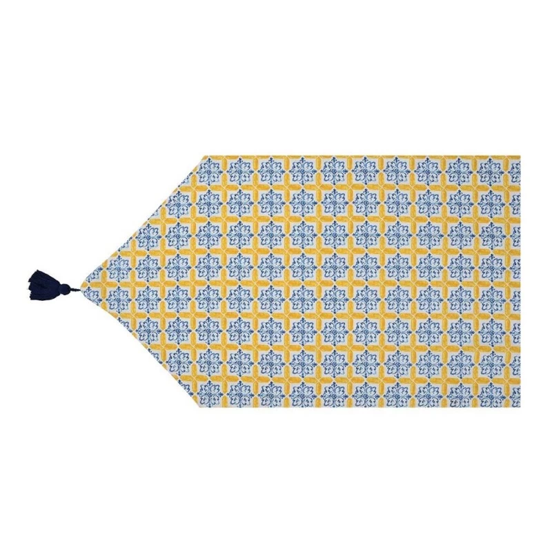 Runner Medicea A Punta Con Nappina 45x140cm 7 Runner Medicea A Punta Con Nappina 45x140cm - immagine 5