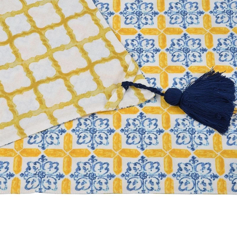 Runner Medicea A Punta Con Nappina 45x140cm 10 Runner Medicea A Punta Con Nappina 45x140cm - immagine 8