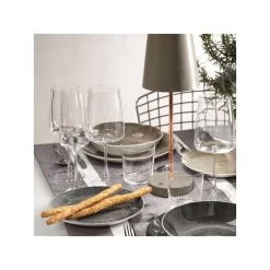 Set Piatti Essential Sabbia 18pz 8 Set Piatti Essential Sabbia 18pz -Negozio Di Mobili brandani set piatti essential sabbia 18pz 1