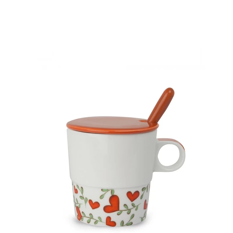 Tisaniera Tea For Two Rossa 330ml 3 Tisaniera Tea For Two Rossa 330ml