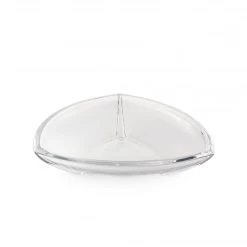 Centrotavola Trasparente Cm 33x33x7