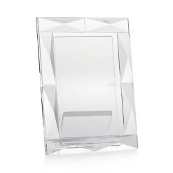 Cornice Portafoto In Cristallo Ghiaccio Grande