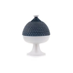 Scatola Con Coperchio Segnali Di Pumo Nero 10x13.5cm