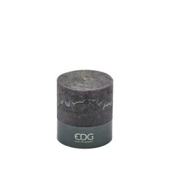 Enzo De Gasperi Candela Rustic Noir H 11 Cm