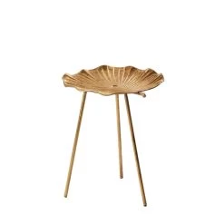 Enzo De Gasperi Tavolino Foglia Tripode H48cm -Negozio Di Mobili enzo de gasperi tavolino foglia tripode h48cm 1