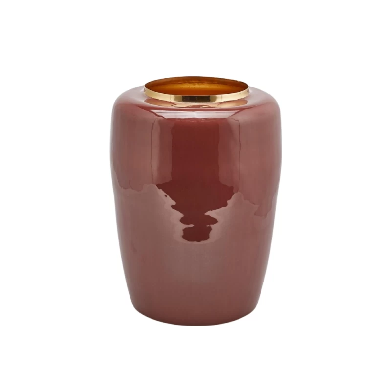 Enzo De Gasperi Vaso Charm Burgundy H43cm 3 Enzo De Gasperi Vaso Charm Burgundy H43cm