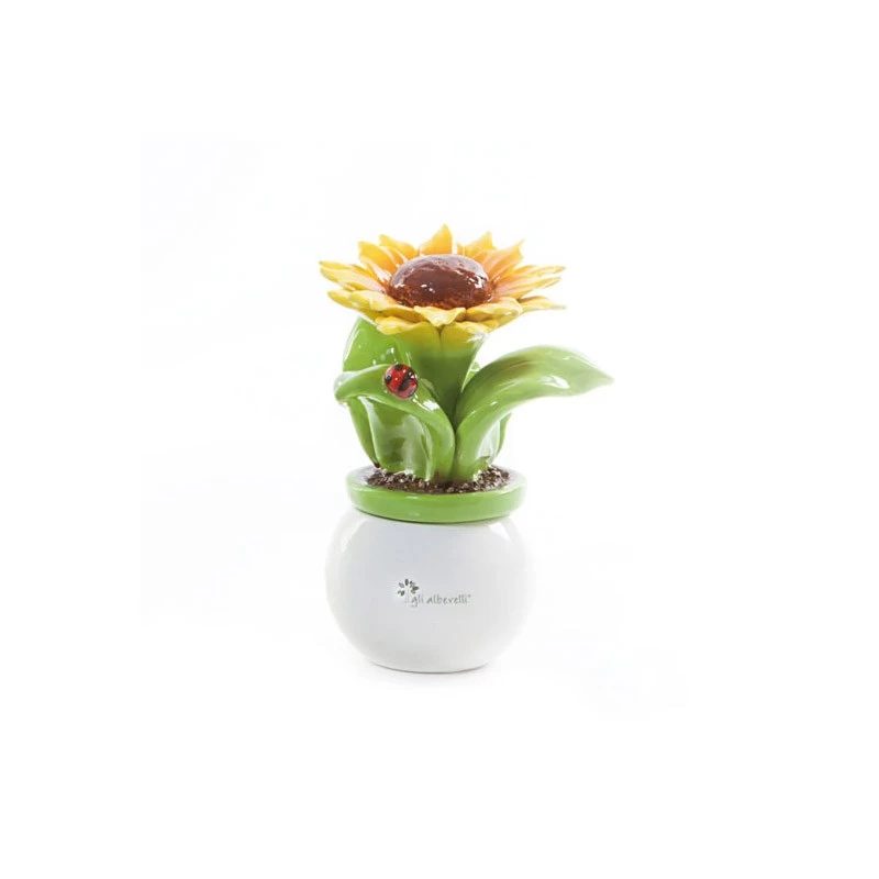 Pianta Allegra Girasole Piccola H15cm 3 Pianta Allegra Girasole Piccola H15cm