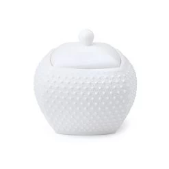 Contenitore Square In Porcellana Bianca 17x17x16cm