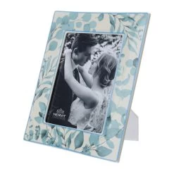 Cornice Botanic In Porcella Blu 22x27 Cm