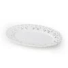 Piatto Ovale Porcellana Traforata 30x21cm -Negozio Di Mobili hervit piatto ovale porcellana traforata 30x21cm