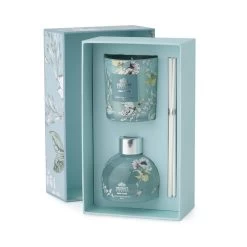 Set Profumambiente E Candela Profumata Blooms Deep Water 80ml