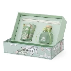 Set Profumambiente E Candela Profumata Blooms Earth 50ml